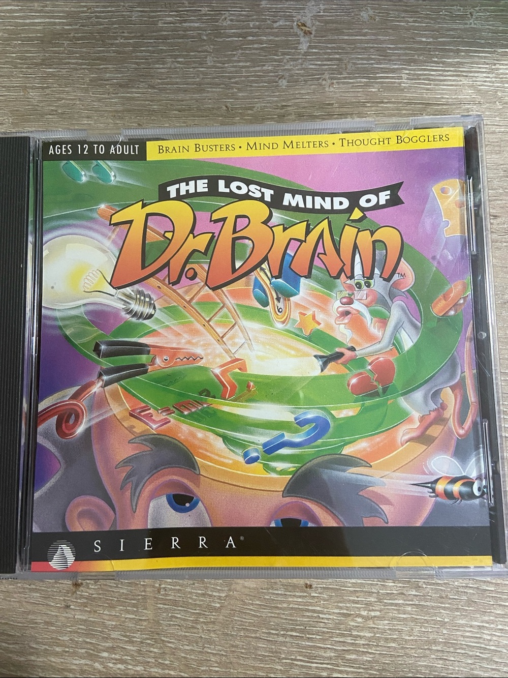 The Lost Mind of Dr. Brain – Sierra Classic PC CD-ROM (Complete, Vintage 90s)